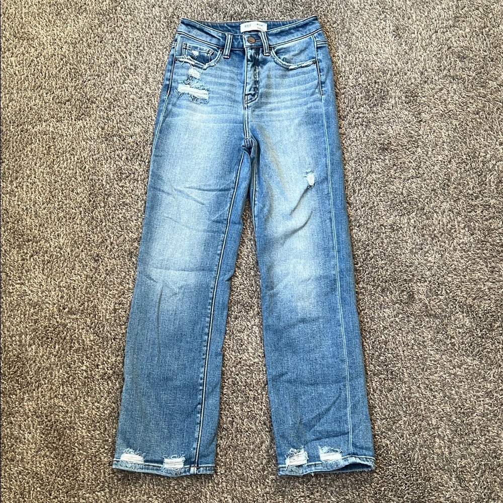 BKE Billie Cropped Straights Buckle